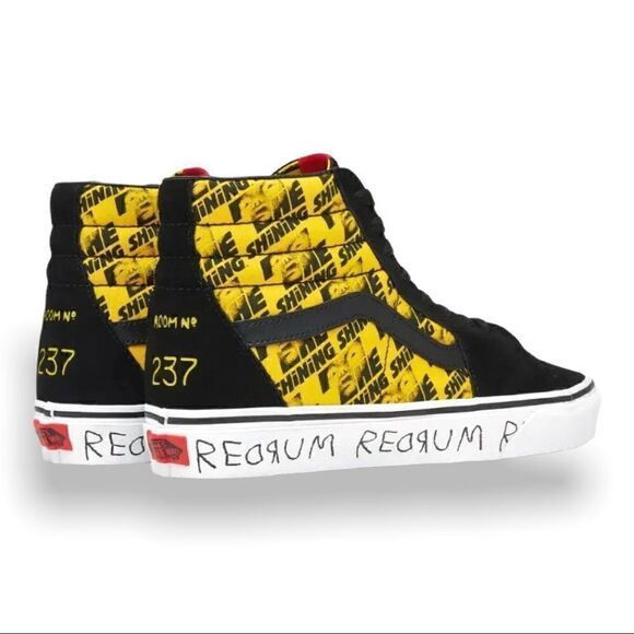 Vans x House Of Terror Sk8-Hi Mens Size 9/10.5 The Shining Redrum Shoe NWOB - Picture 6 of 9